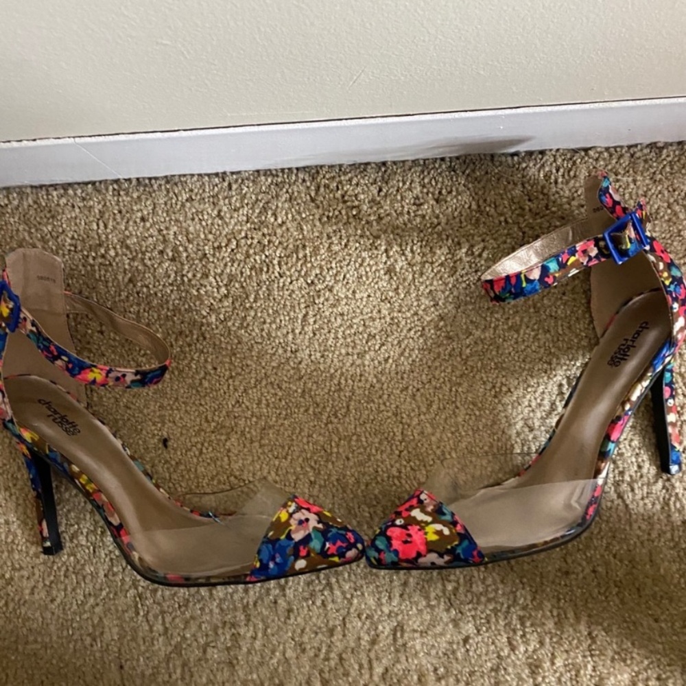 Floral heels